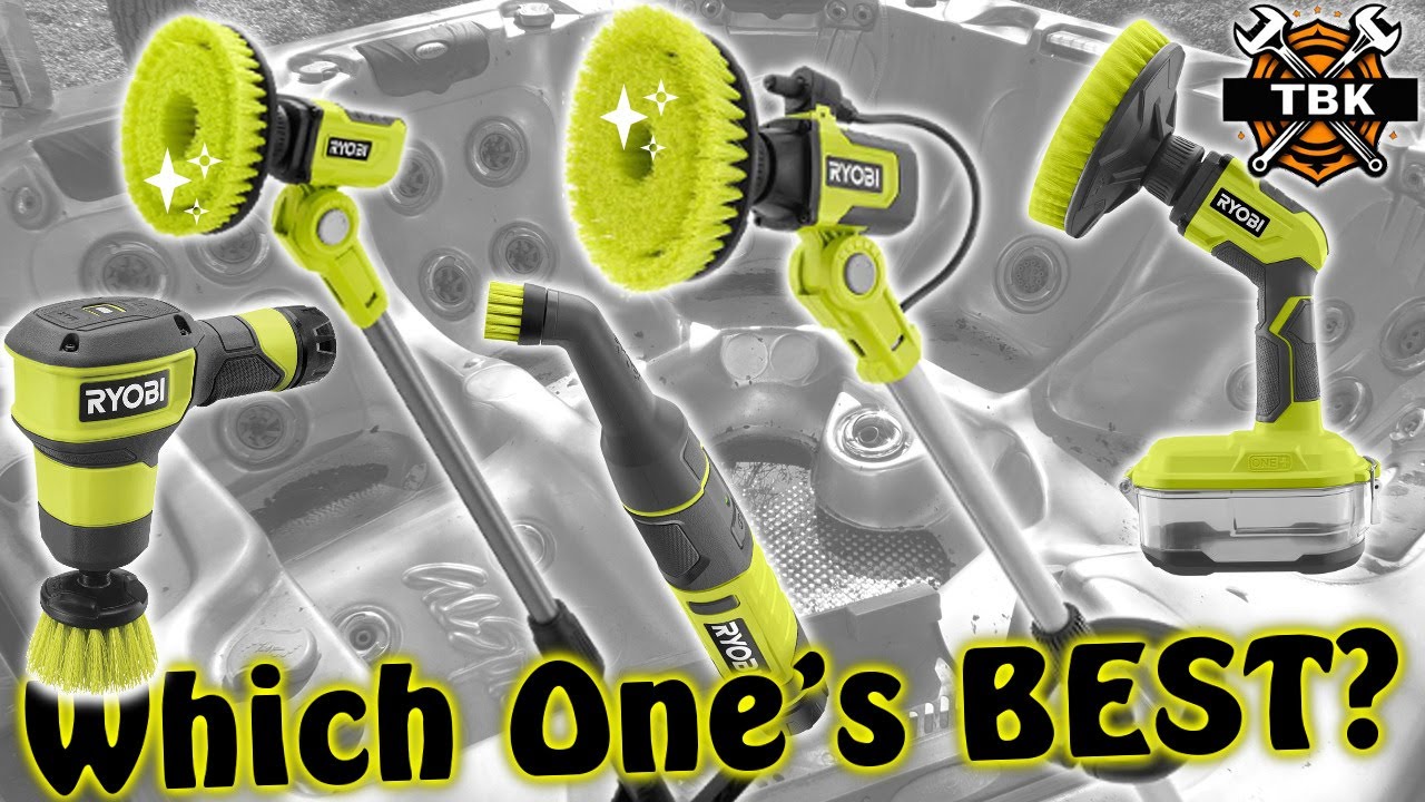 Which Ryobi Scrubber Should YOU Buy 🧽⚡ 5 Models Compared In A Showdown!