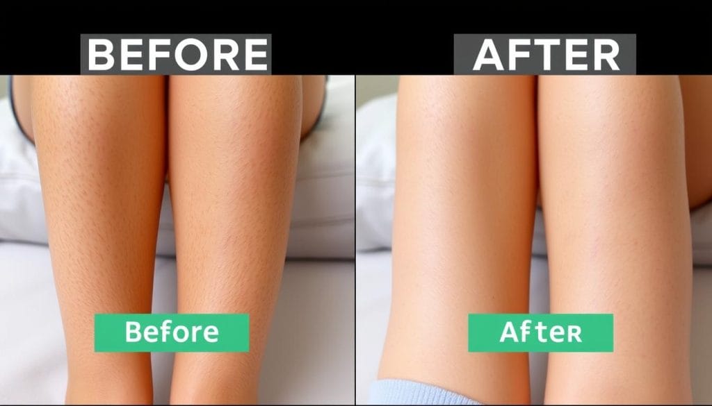 Before and after results from real Ulike Air 10 users