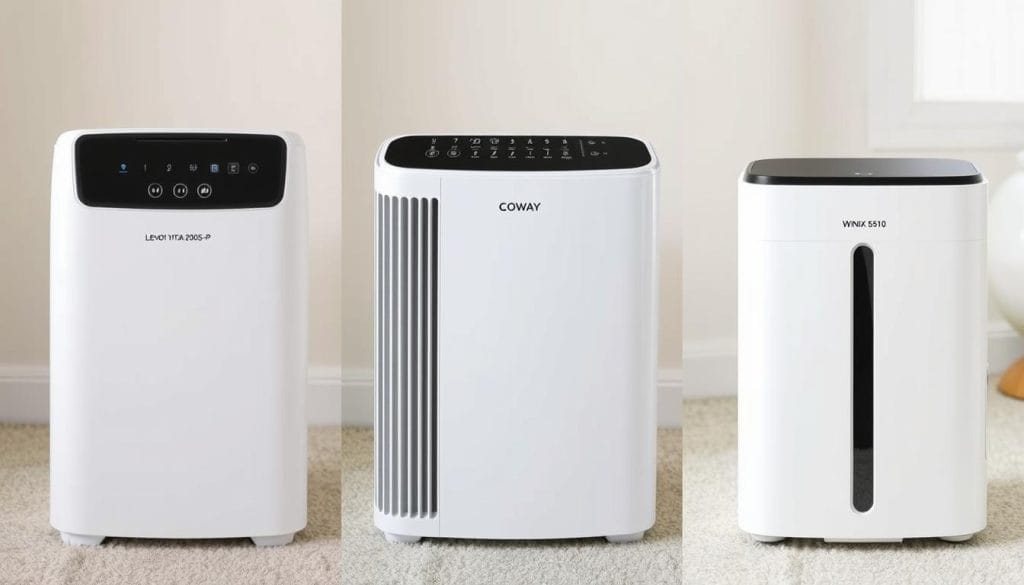 Comparison of Levoit Vital 200S-P with Coway Airmega 250S and Winix 5510 air purifiers Comparison of Levoit Vital 200S-P with Coway Airmega 250S and Winix 5510 air purifiers