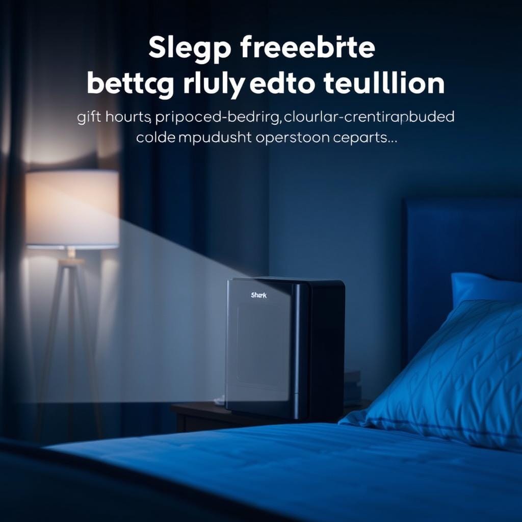 Night mode feature of the Shark NeverChange Compact Pro Air Purifier
