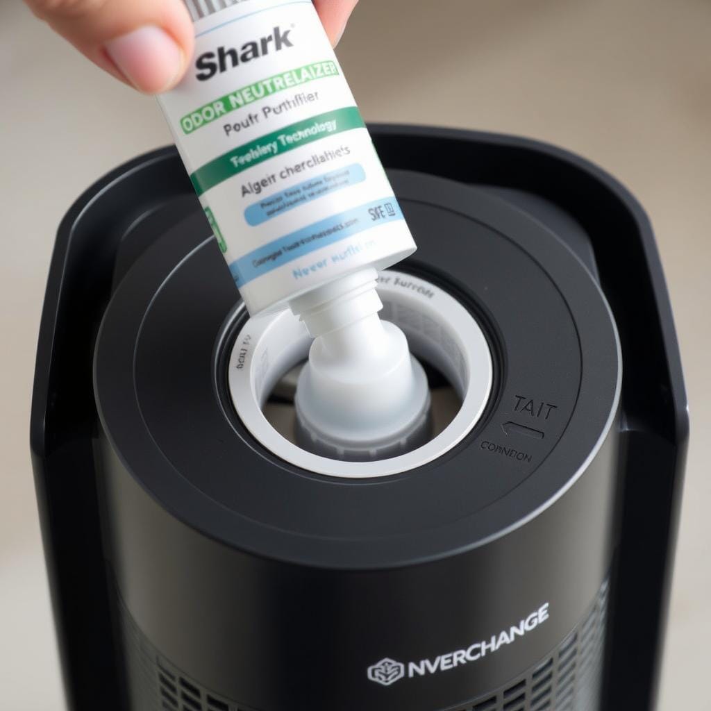 Odor Neutralizer Technology cartridge of the Shark NeverChange Compact Pro Air Purifier