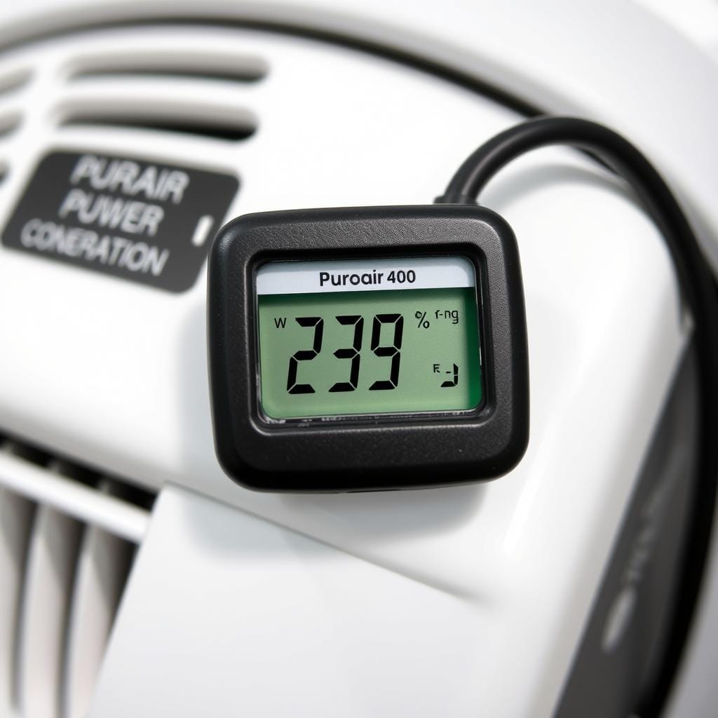 Puroair 400 energy consumption meter reading Puroair 400 energy consumption meter reading