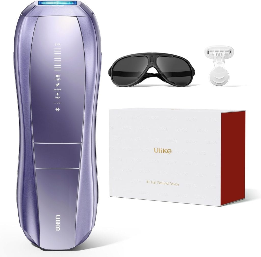 Ulike Air 10 IPL device with all included accessories