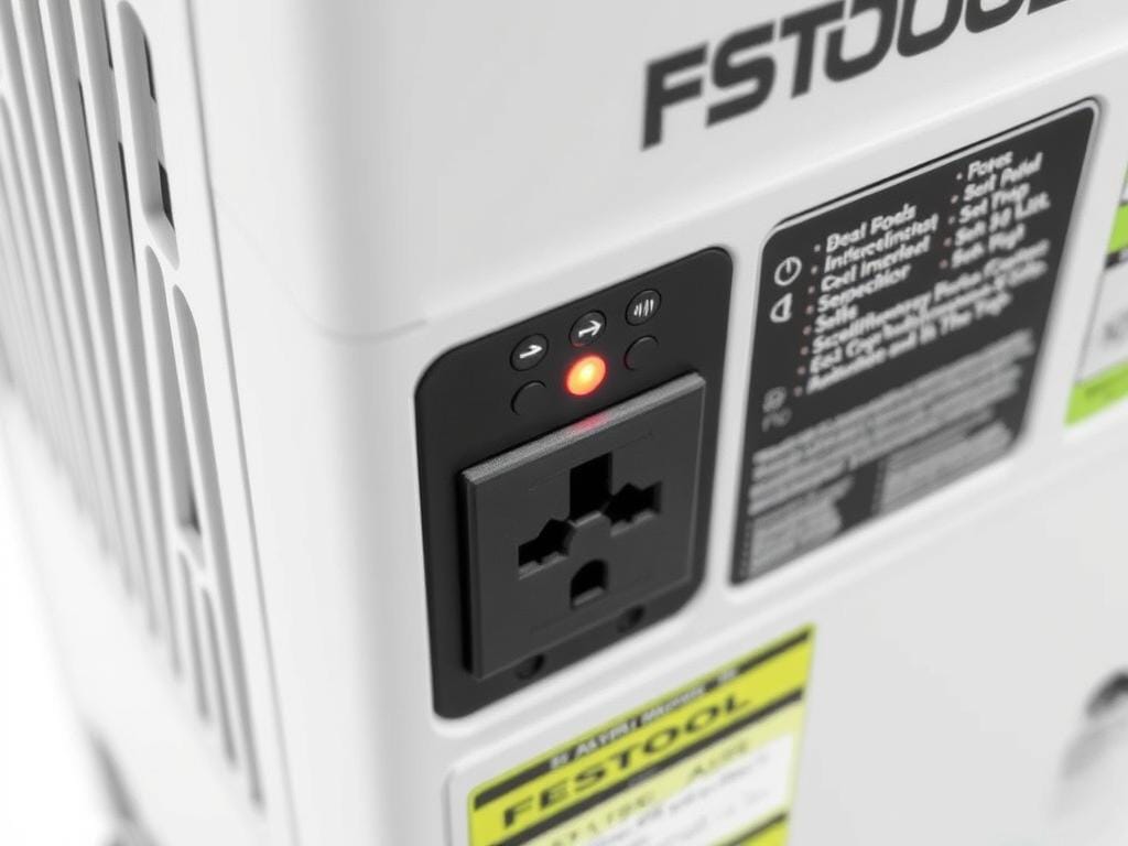 Festool SYS-AIR Commercial Air Purifier control panel close-up