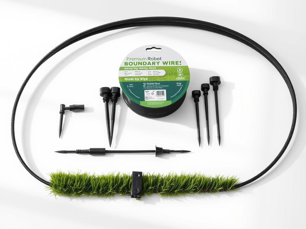 Premium boundary wire kit for robot lawn mowers - best robot lawn mowers 2025 accessories