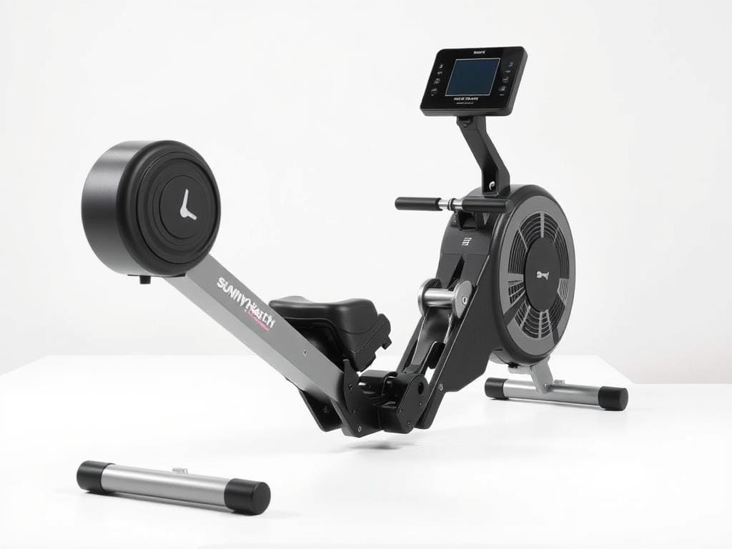 Sunny Health & Fitness Magnetic Rowing Machine as a budget alternative