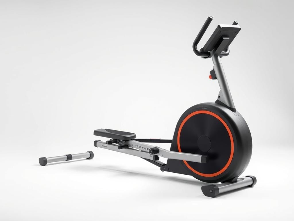 Teeter Power10 base model showing console and resistance controls