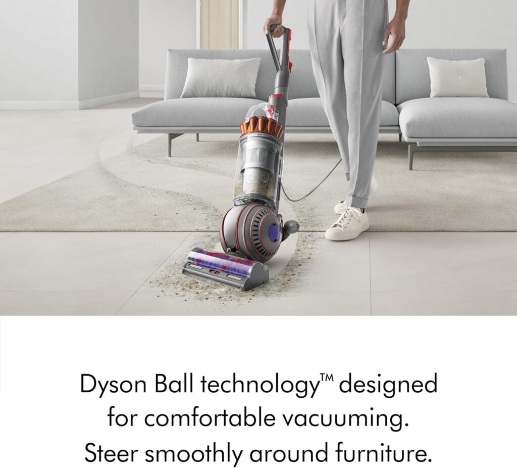 Dyson Ball Animal 3 Extra vacuum being used on different floor surfaces