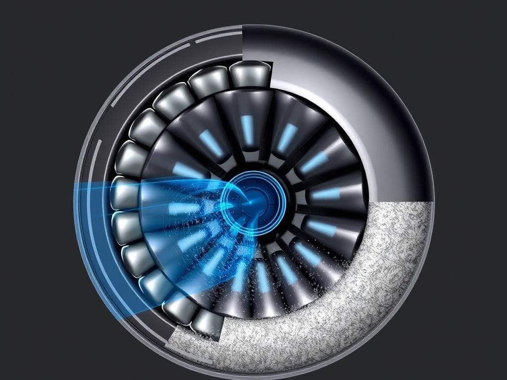 Radial Root Cyclone technology in the Dyson Ball Animal Total Clean