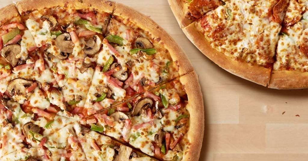 papa johns pizzas