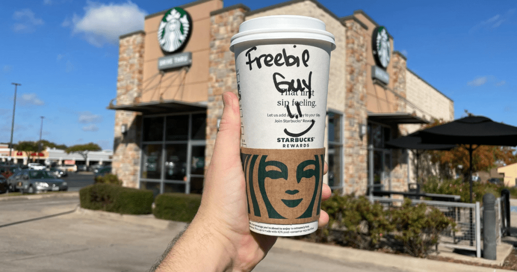 starbucks free food deals